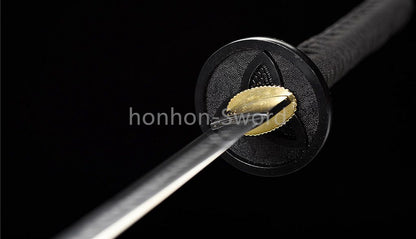 T10 Steel Clay Tempered Katana Japanese Samurai Sword Sharp Battle Ready Real