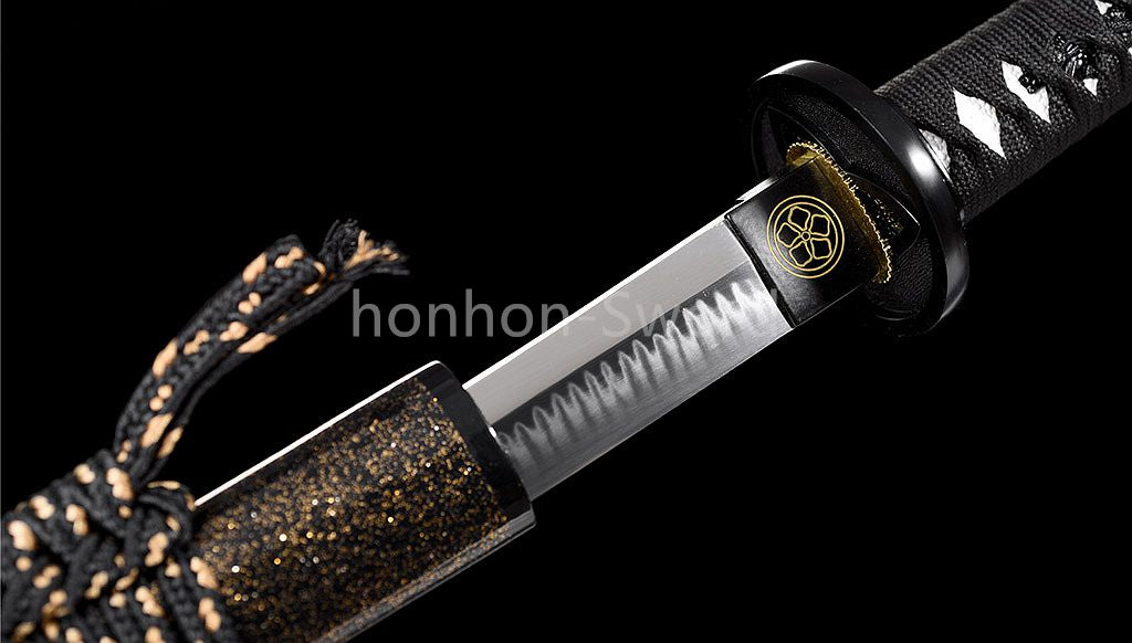 T10 Steel Clay Tempered Katana Japanese Samurai Sword Sharp Battle Ready Real
