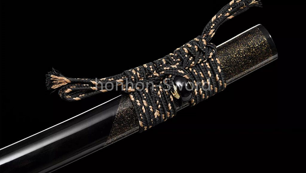 T10 Steel Clay Tempered Katana Japanese Samurai Sword Sharp Battle Ready Real