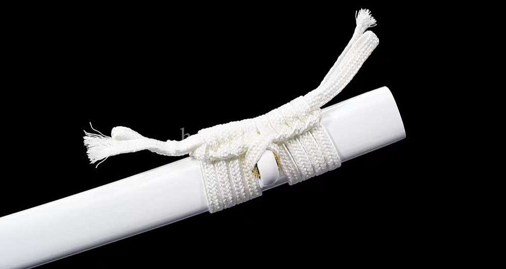 Katana à lame bleue en acier à haute teneur en carbone 1095, épée de samouraï japonais, épée complète noire 
