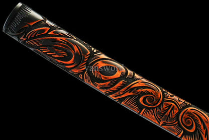 T10 Clay Tempered Japanese Katana Full Tang Sword Iron Tsuba Battle Ready Sharp