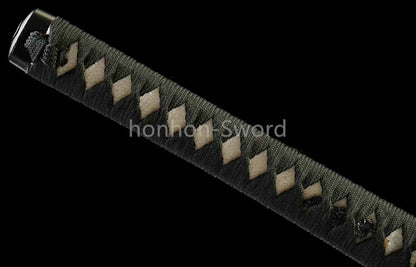 Functional T10 Steel Clay Tempered Japanese Katana Samurai Sword Battle Ready