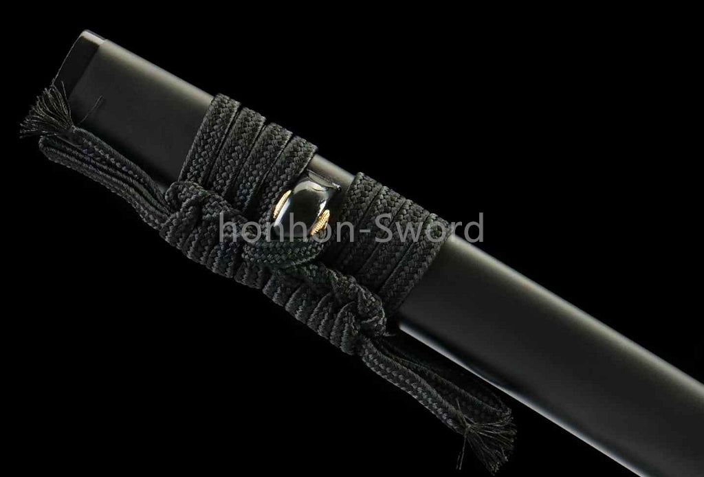 Functional T10 Steel Clay Tempered Japanese Katana Samurai Sword Battle Ready