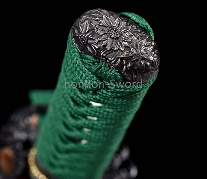 Japanese Tanto T10 Steel Clay Tempered Samurai Sword Full Tang Real Battle Ready