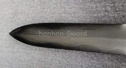 26inch Damascus Folded Steel Clay Tempered Chinese Tang Dynasty Jian Full Tang Naka-Shiragi Polished