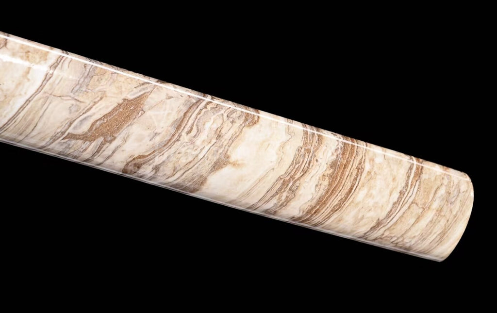 Épée de samouraï japonaise en acier plié noir, katana, lame tranchante faite à la main, noire 