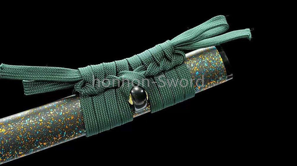 L6 Steel 26inch Mirror Polished Japanese Katana Samurai Sword Brass Tsuba Full Tang For Battle