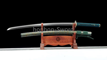 L6 Steel 26inch Mirror Polished Japanese Katana Samurai Sword Brass Tsuba Full Tang For Battle