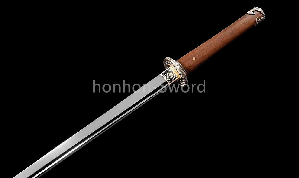 L6 Steel Mirror Polished Tang Dynasty Dao 唐刀 Chinese Dao Sword Hand Forge for Battle