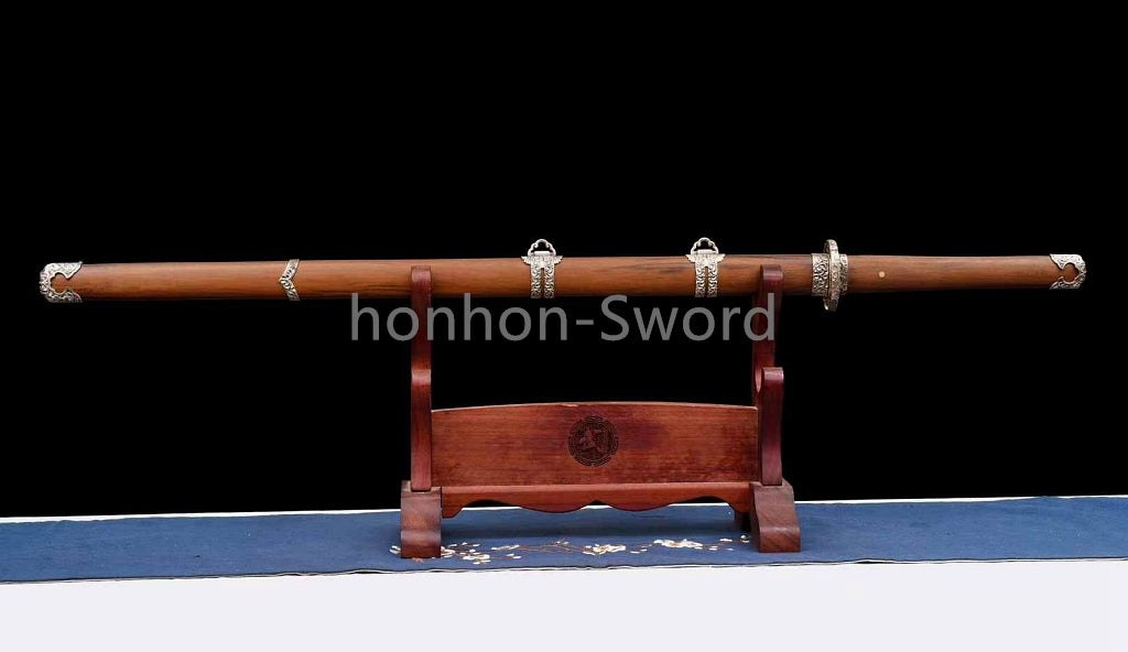 L6 Steel Mirror Polished Tang Dynasty Dao 唐刀 Chinese Dao Sword Hand Forge for Battle