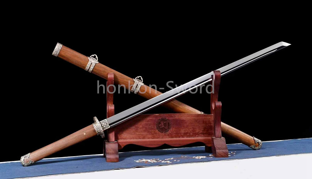 L6 Steel Mirror Polished Tang Dynasty Dao 唐刀 Chinese Dao Sword Hand Forge for Battle